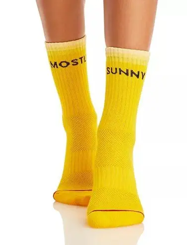 Last one❣️MOTHER Mostly Sunny Socks Yellow