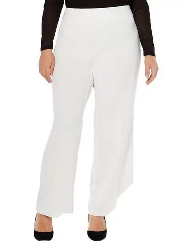 INC International Concepts | Size 18 | White Wide Leg Linen Blend Pull