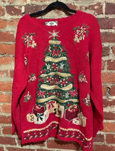 Tiara International 🎄Christmas tree sweater 🎄