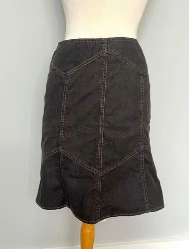 Bandolino Dark Gray Stretchy Pencil Skirt