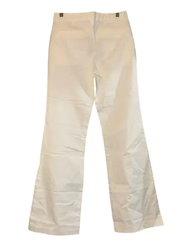 NWT Outerknown Pants Womens 4 White Cream Wide Leg Flare Organic Cotton Beach