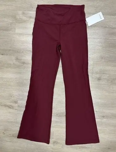 Lululemon Nwt   Groove SHR Flare  Pant Nulu size 12