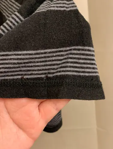 OP #247-T-  Black & Grey Stripe XXL