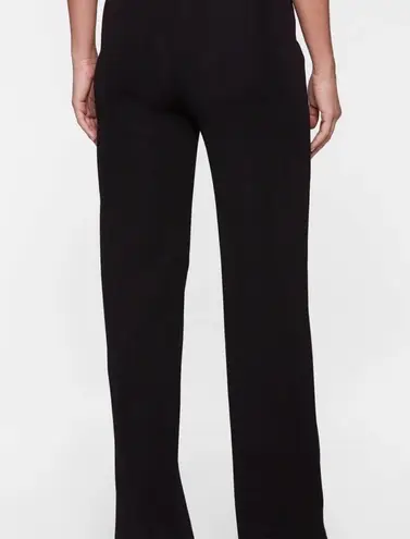 Misook Exclusively Black Wide Leg Knit Pant Elastic Waist size 1X