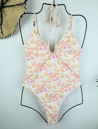 Charlie Holiday Cher One Piece Swimwear Summer Floral Swimsuit Size Small