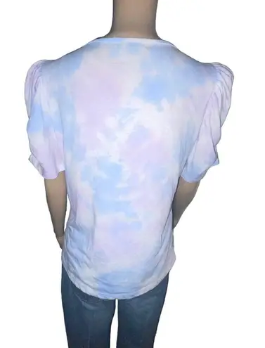 Generation Love  tie dye Kelly puff tee