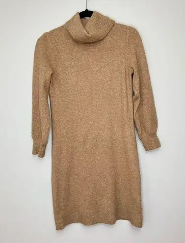 J.Crew  Women’s Extra Soft Turtleneck Knee Length Sweater Dress size XS