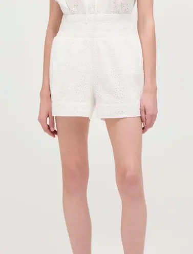 Hill House New!  Livie Nap Shorts White Eyelet