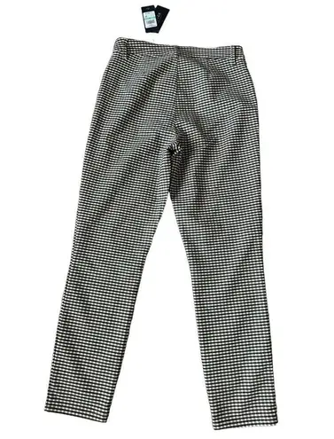 Tommy Hilfiger  Brown Plaid Patterned Pants Size 8 NEW