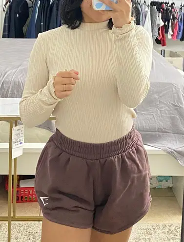 ZARA Cream Knit Long Sleeve