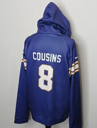 Vikings team sweat shirt #8 cousins size medium