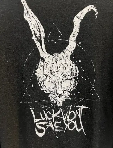 RARE Luck Won’t Save You Donnie Darko Deathcore Merch T