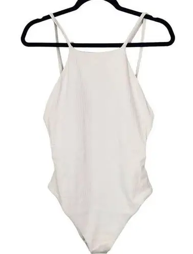 Cream One-Piece Swimsuit NWT Large Cream Andie One Piece Swimwear