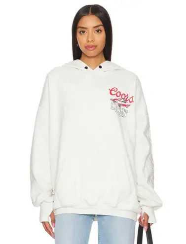 The Laundry Room Coors Racing Hideout Hoodie Pebble Heather Womens Size Small