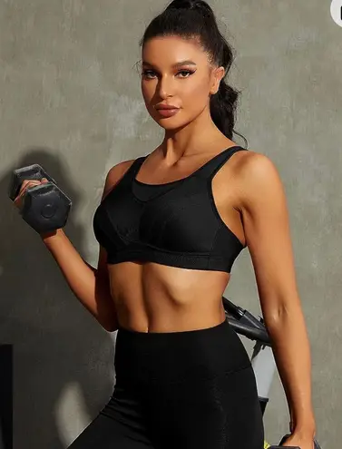 Wingslove High Impact Sports Bras for Women Plus Size Non Padded Wirefree Workout Bra