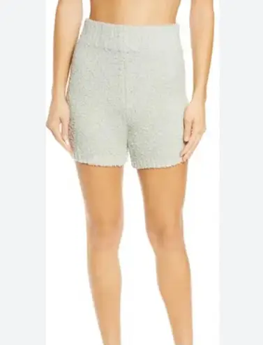 SKIMS Cozy Knit Unisex Shorts in Aqua Size 2X / 3X NWT