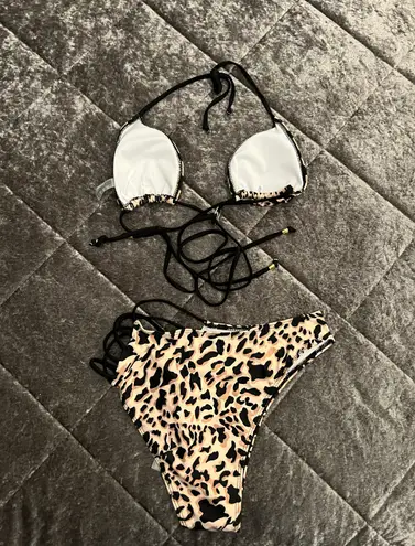 SheIn Cheetah Bikini