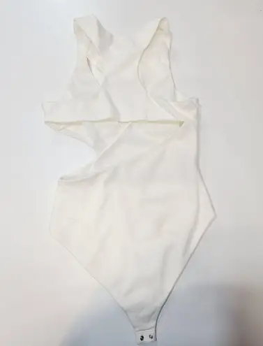 H:ours Kyoto Bodysuit in White Small