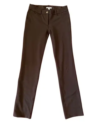 Vintage New York And Company Straight Leg Dress Pants Career Formal Workwear Wor Black Size 0