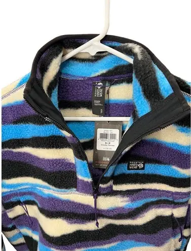 Mountain Hardwear Mountain‎ HardWear Womens Size S  HiCamp Fleece Pullover. Black, Blue, Purple.