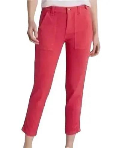 Pistola Erin High Rise Utility Cropped Pant Straight Leg Patch Pocket NWT 29
