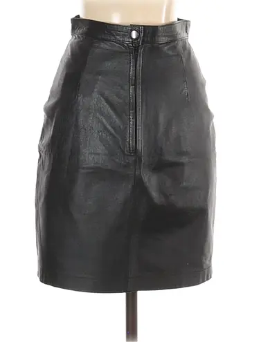 wilson's leather Black Leather Skirt