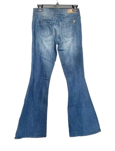 Divine Rights Of Denim Womens Jeans Sz 26 Low Rise Flare Y2k Long Medium Denim