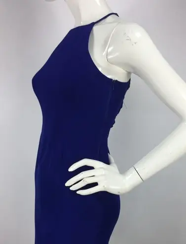 Minuet New Lace Up Back High Neck Dress