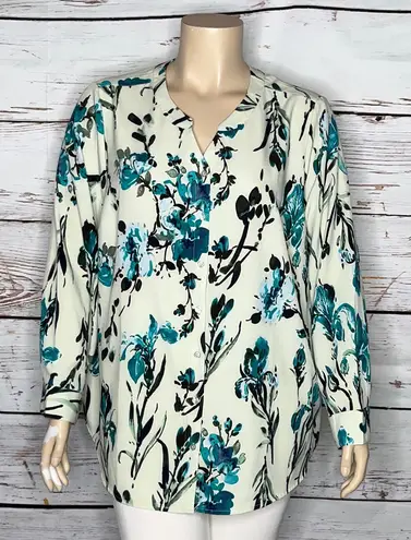 Denim & Co. Size 3X Green