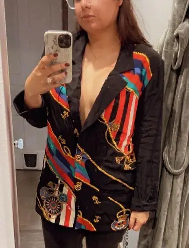 carole little vintage nautical blazer - Size 14