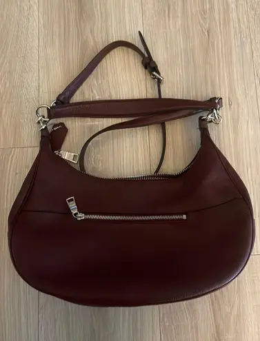 Coach Burgundy Leather Crossbody / Shoulder Bag