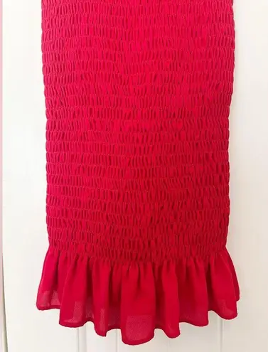 Krisa Smocked Tank Mini Dress