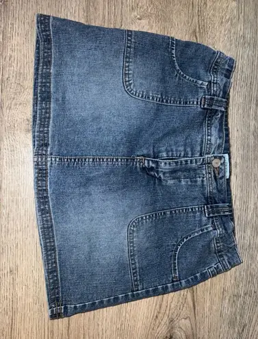 Circo denim mini skirt Blue Size 14P