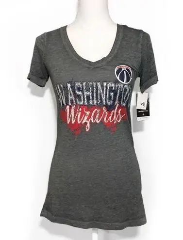 Nba NWT Washington Wizards Heather Gray Tee Top New