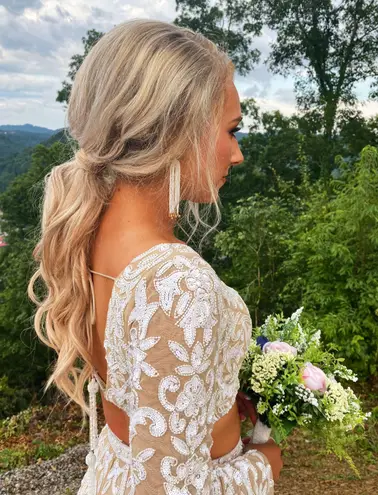 Sherri Hill 52459 White Size 4 400 50 Off Retail From lexi