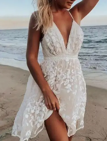 Boutique White Dress