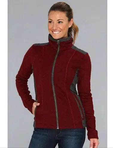 Kuhl S Alfpaca fleece gorpcore burnt Sienna jacket