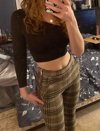 ZARA Plaid Pants