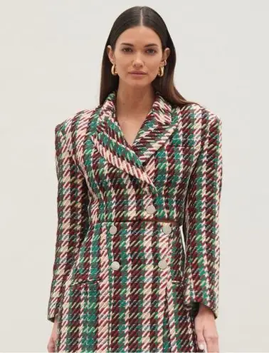 Atoir The Crew Blazer in Check Size 6