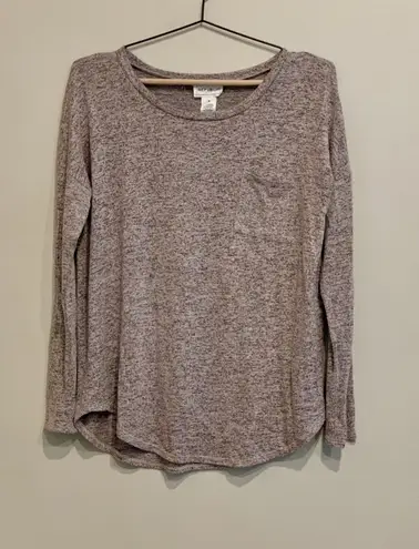 FOR THE REPUBLIC Pink And Black Super Soft Top