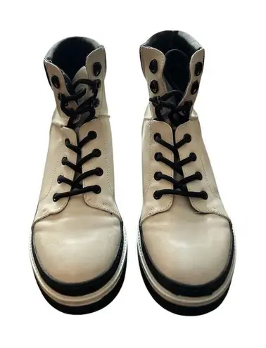 MIA Women's Julius Black Combat Ankle Boots Size 8.5