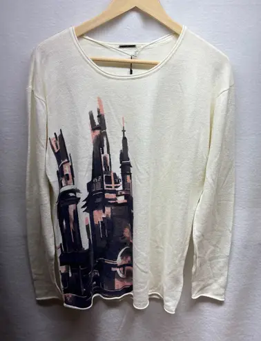 Kingdom Couture Disney Castle Cream Sweater