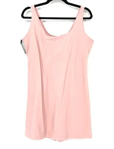 Nike  Dress Women's Size L Bliss Luxe Training Mini Sleeveless Pink NWT