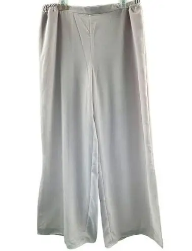 R & M Richards Vintage Women's Wide-Leg Side Slit Formal Dress Pants Size 16