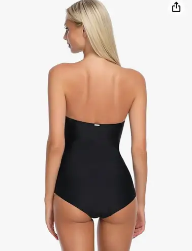 Relleciga Women's Strapless One Piece Swimsuit