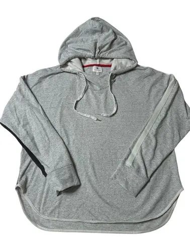 Sundry  Gray Contrast Sleeve Pullover Sweatshirt size 3; Large