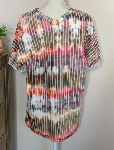 ZARA  • art to wear retro tie dye oversized shirt