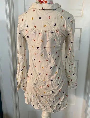 Living Doll Bird Collar Tunic