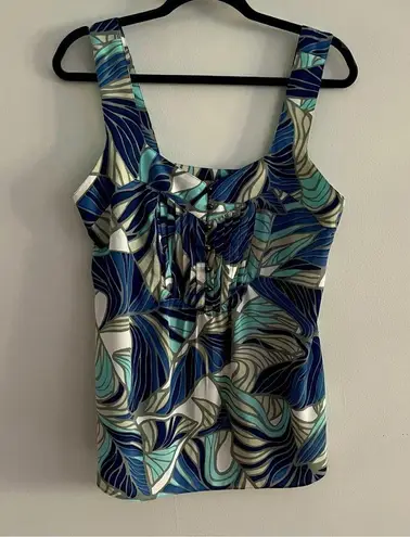 Banana Republic  Blue Tank Blouse Size 10