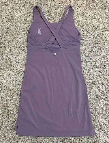 Buff Bunny Everyday Energy Active Athletic Dress Purple Tank Strappy Size Large